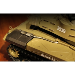 Czołg zdalnie sterowany ASG/IR/dźwięk/dym 1:16 U.S. M41A3 Walker Bulldog Light Tank RTR 2.4Ghz - Heng Long 3839-1B